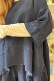 Lock Needlecord Panel Dip Side Top Navy